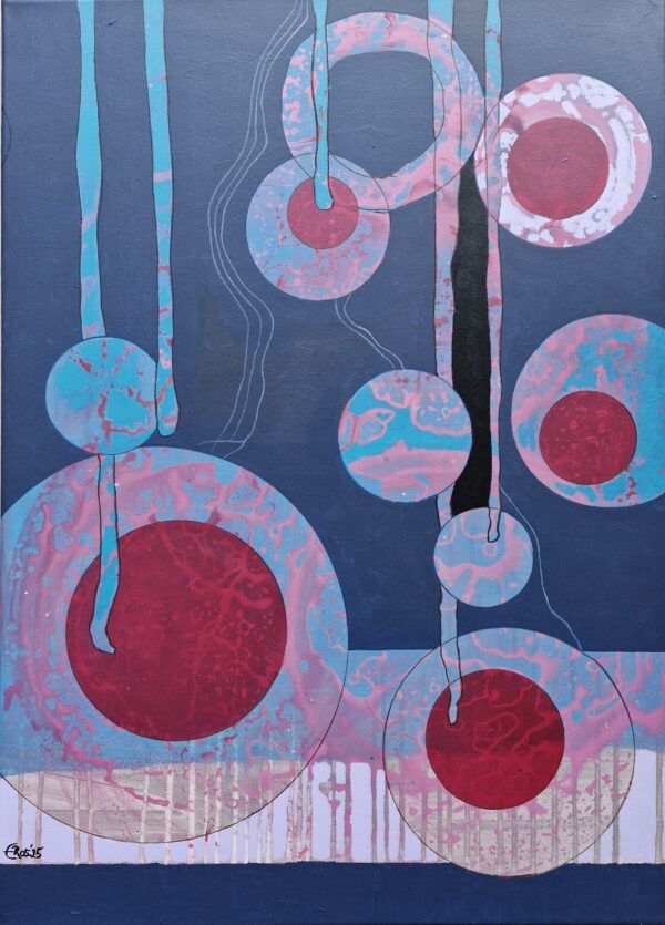 "Kreise" (Diptychon) – Bild 3